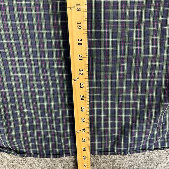 J Crew Shirt Mens Large Shirtings Tailored Fit Plaid Washed Business Casual‎ - Picture 7 of 9